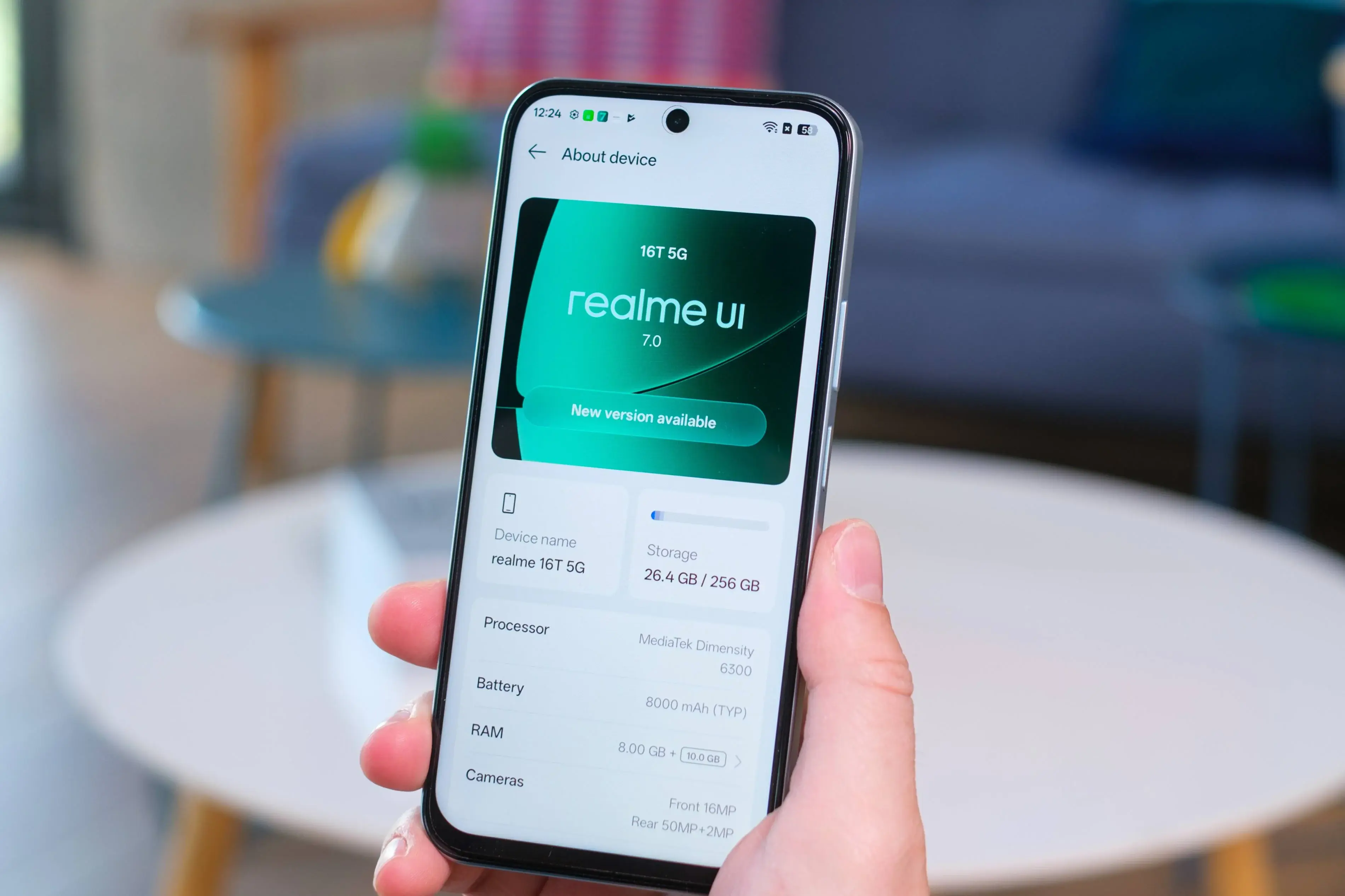 De Realme 16T