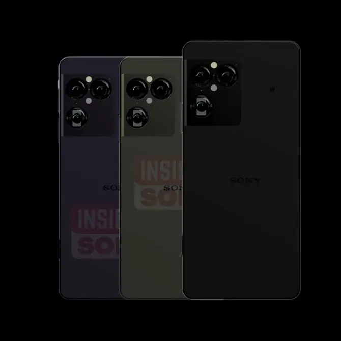 Los últimos renderizados del Xperia 1 VIII confirman el nuevo diseño de la isla de la cámara