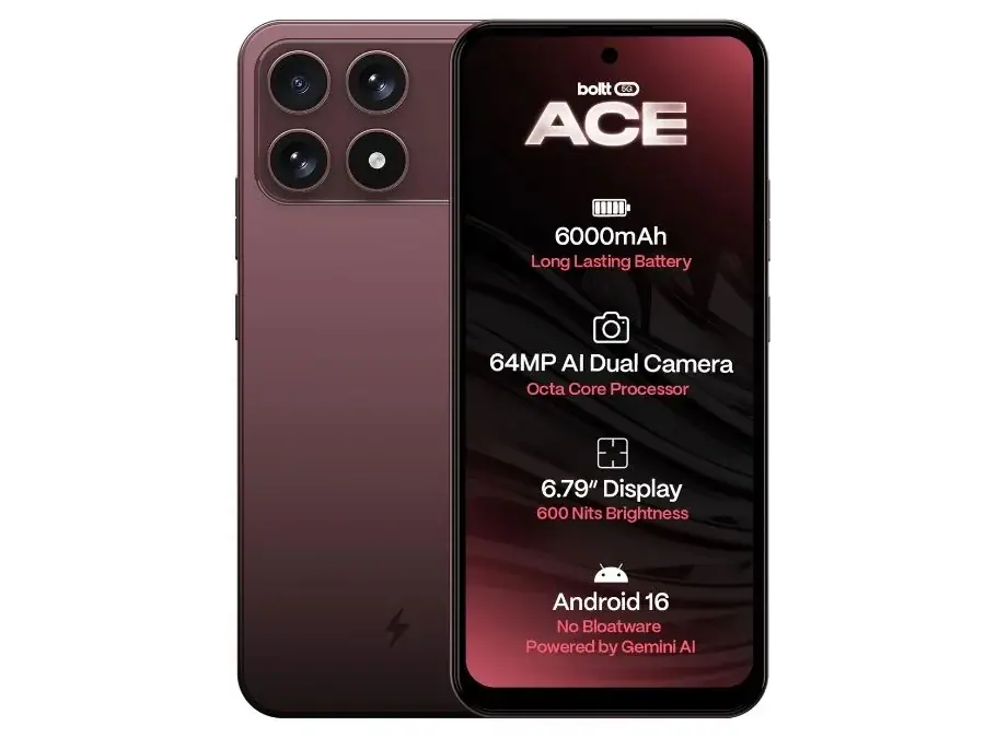 Boltt Ace 5G 和 Evo 4G 首次亮相，电池容量为 6,000mAh，价格实惠