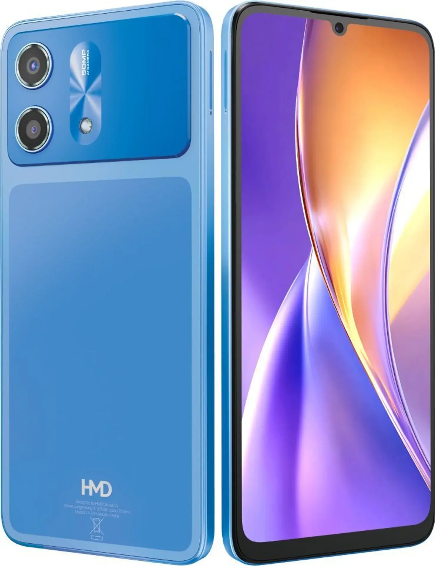 HMD Vibe 2 5G 颜色：北欧蓝