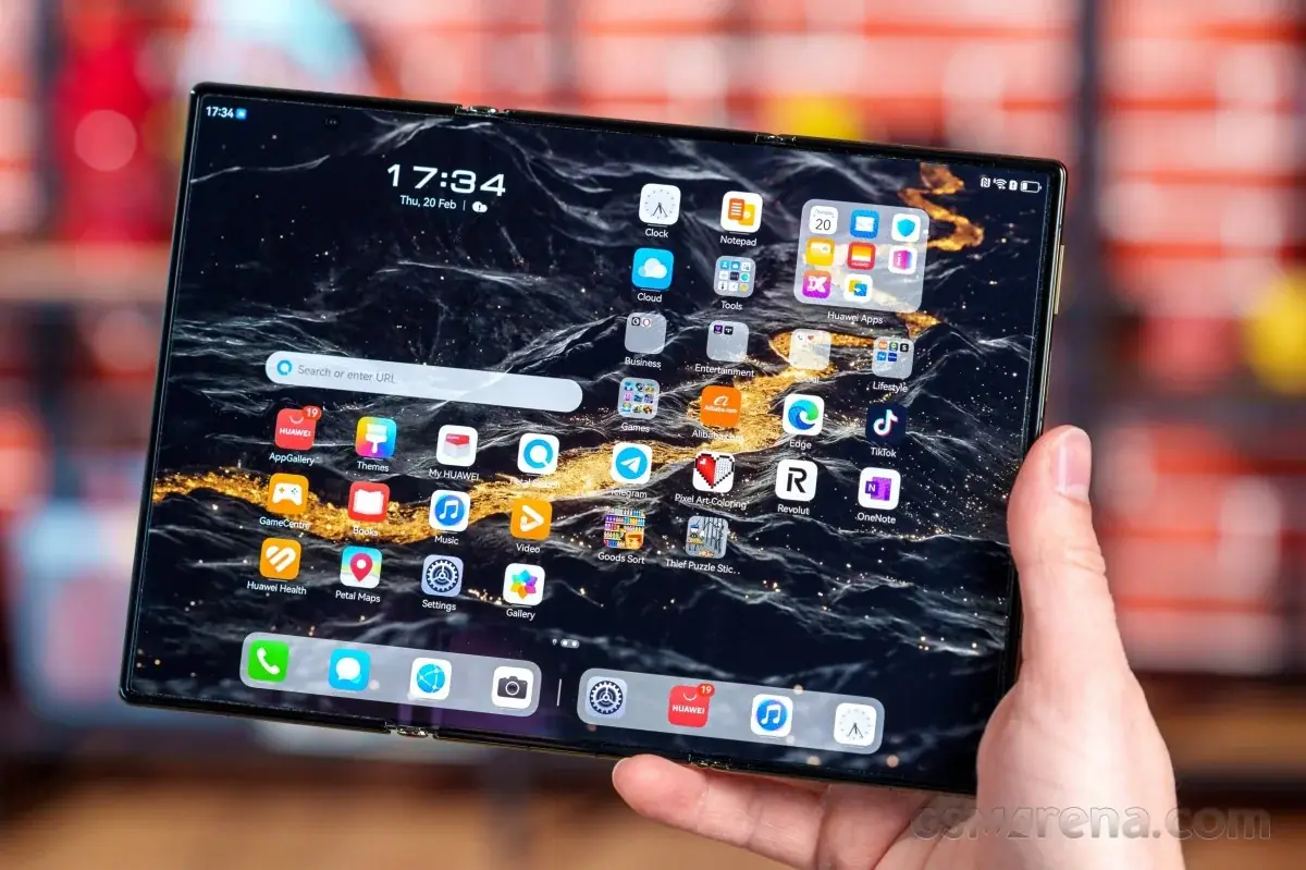 Huawei Mate XT 2 Patentlekkasje avslører redesignet foldemekanisme