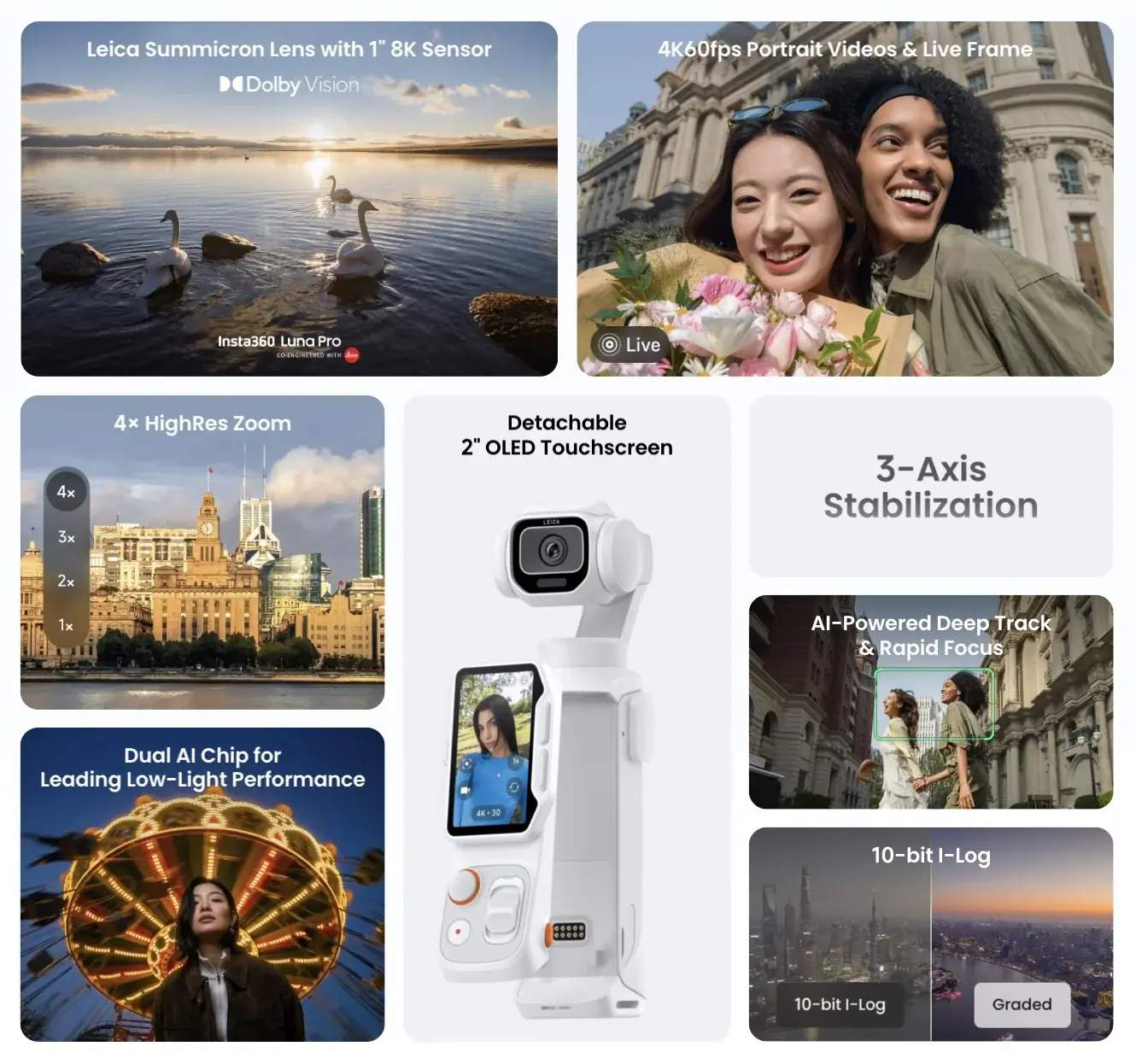 La caméra à cardan Insta360 Luna Pro devient officielle avec un capteur de 1 pouce La caméra à cardan Insta360 Luna Pro devient officielle avec un capteur de 1 pouce