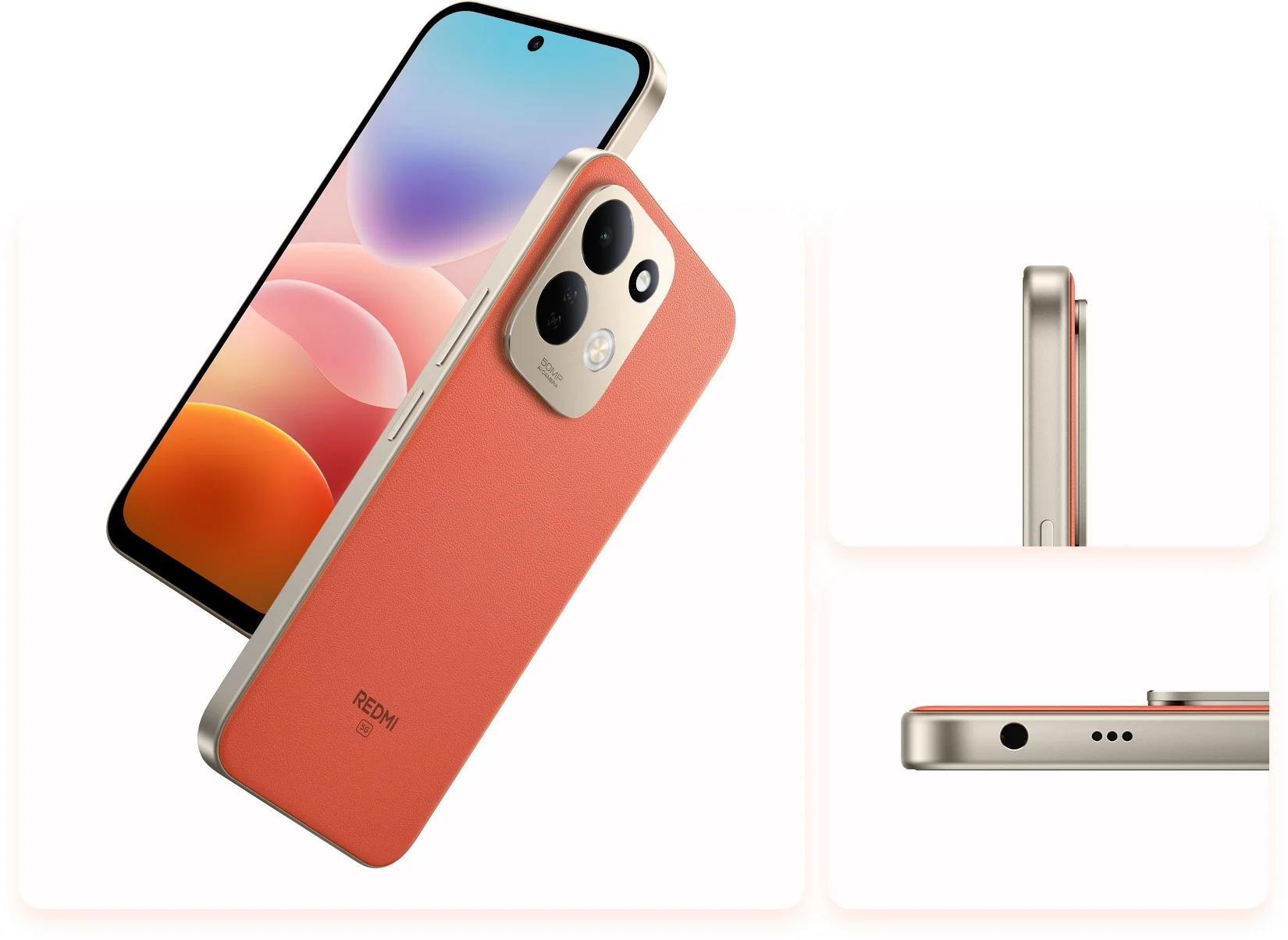 Redmi 17 4G (बाएं) और Redmi 17 5G (दाएं)