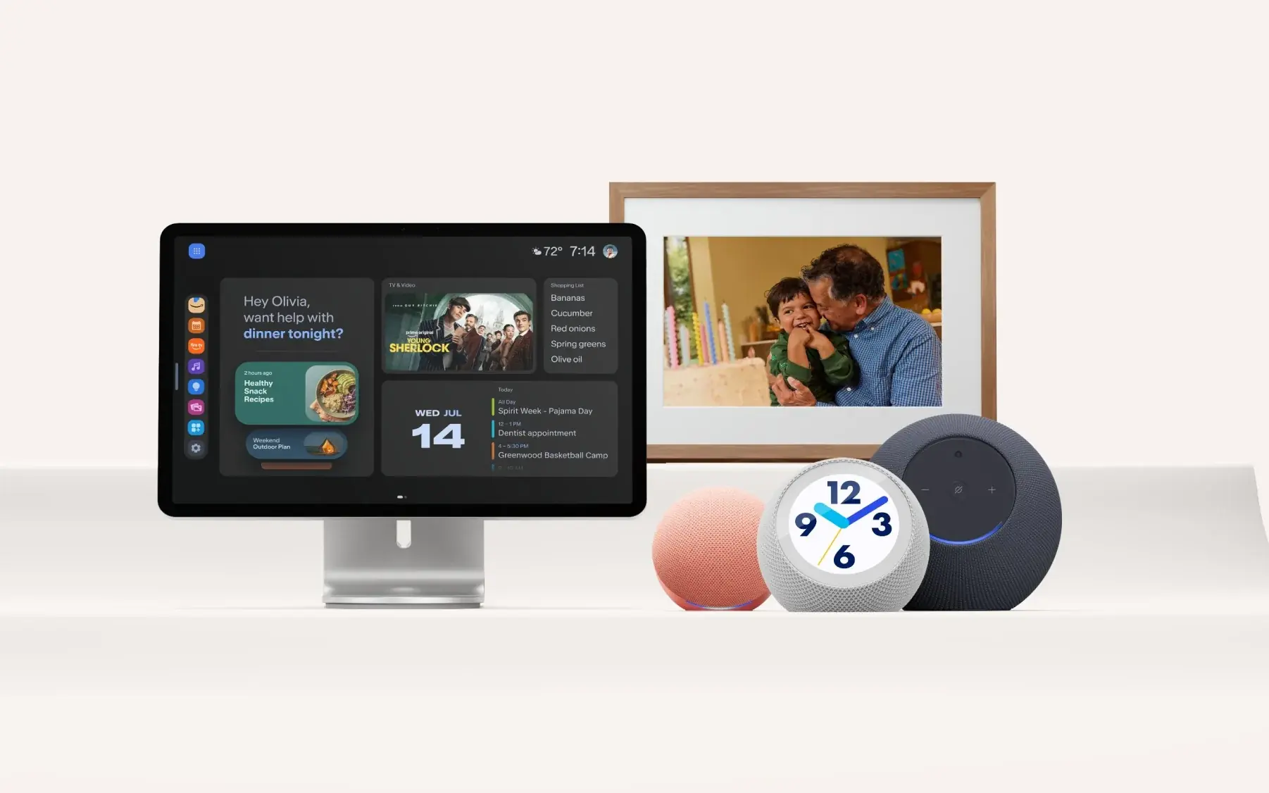 أمازون تكشف عن Echo Show 16 وEcho Time وAlexa Photo Frame ومكبرات صوت Echo جديدة