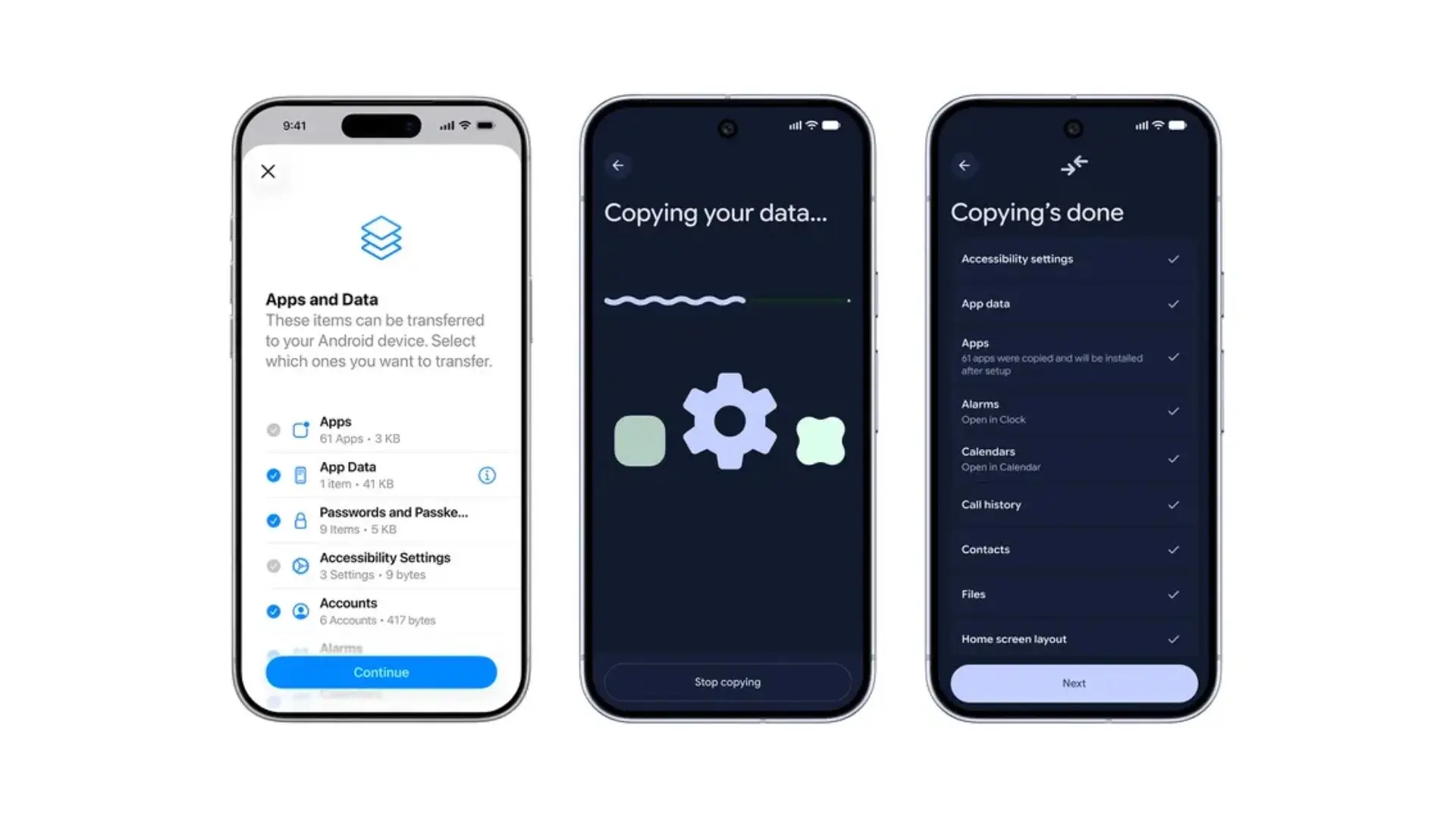 Google e Apple semplificano il passaggio da iOS ad Android Google e Apple semplificano il passaggio da iOS ad Android