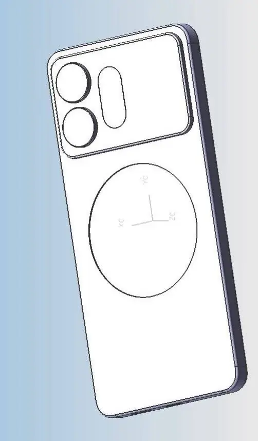 Samsung Galaxy S27 Ultra CAD-gebaseerde renders