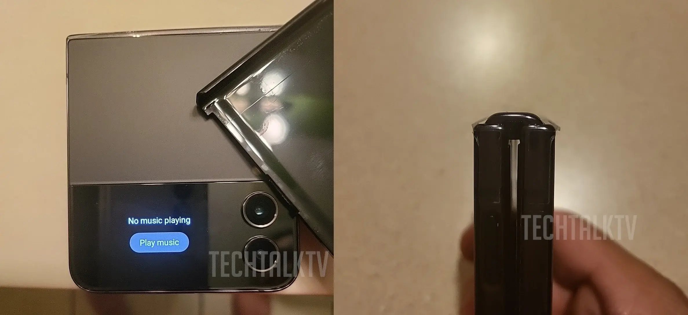 Fotos en vivo revelan el Samsung Galaxy Z Flip 4
