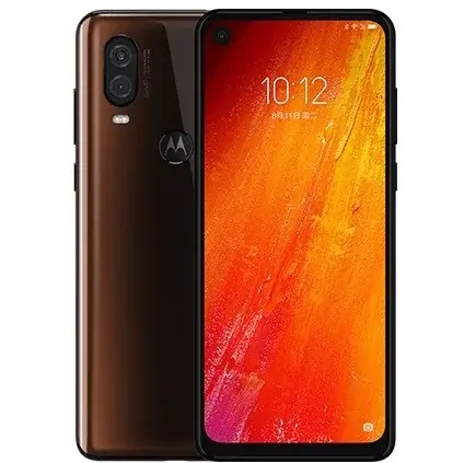 Motorola P50 w kolorach brązowym i niebieskim