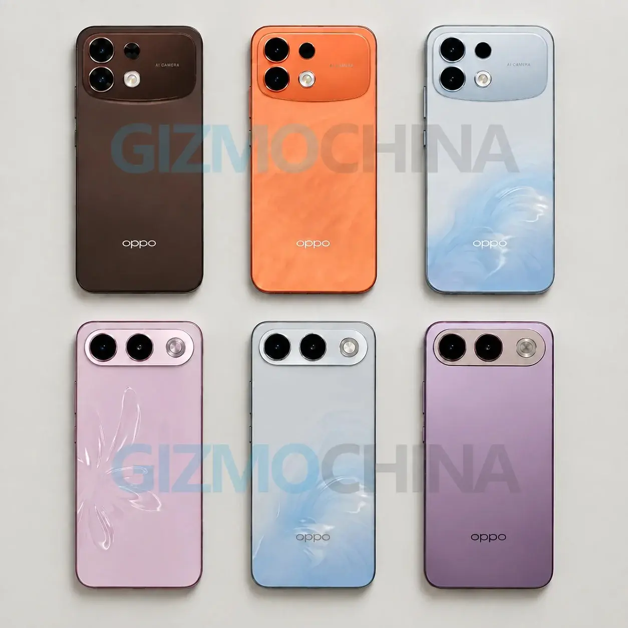 Renders filtrados de Oppo F35 y F35 Pro