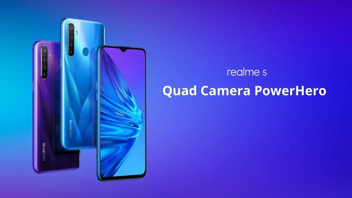 Realme 5はヨーロッパで169ユーロで発売