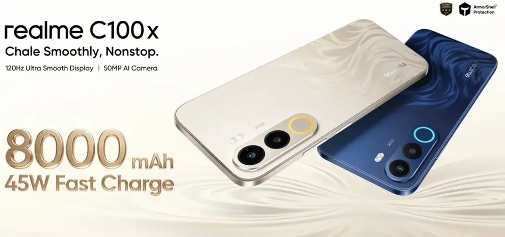 Realme C100x debuterer i India