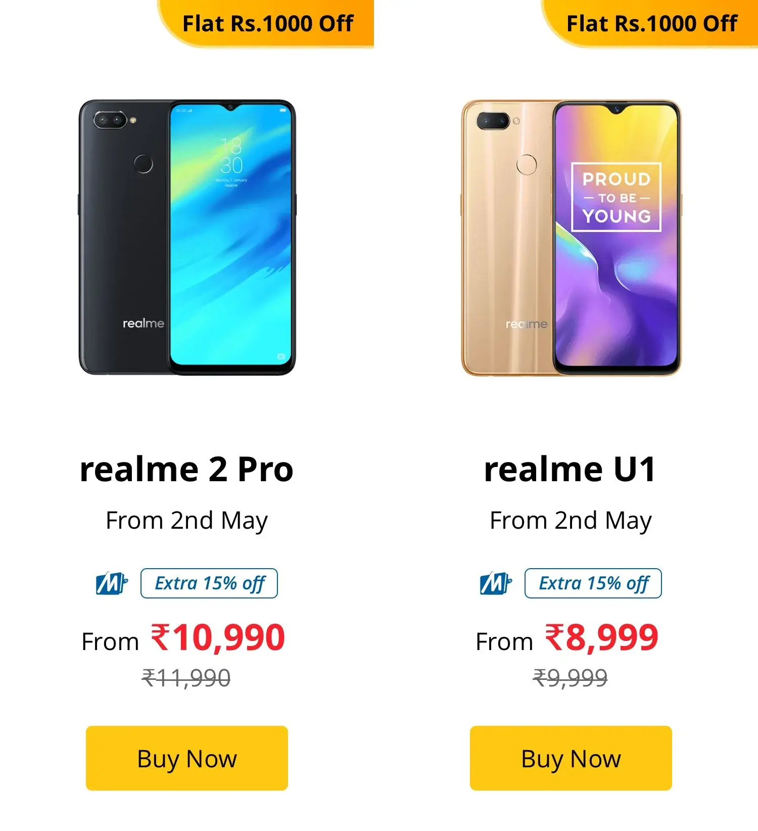 Realme celebra su primer aniversario con ventas flash, grandes descuentos y teléfonos gratuitos 4 Realme celebra su primer aniversario con ventas flash, grandes descuentos y teléfonos gratuitos 4