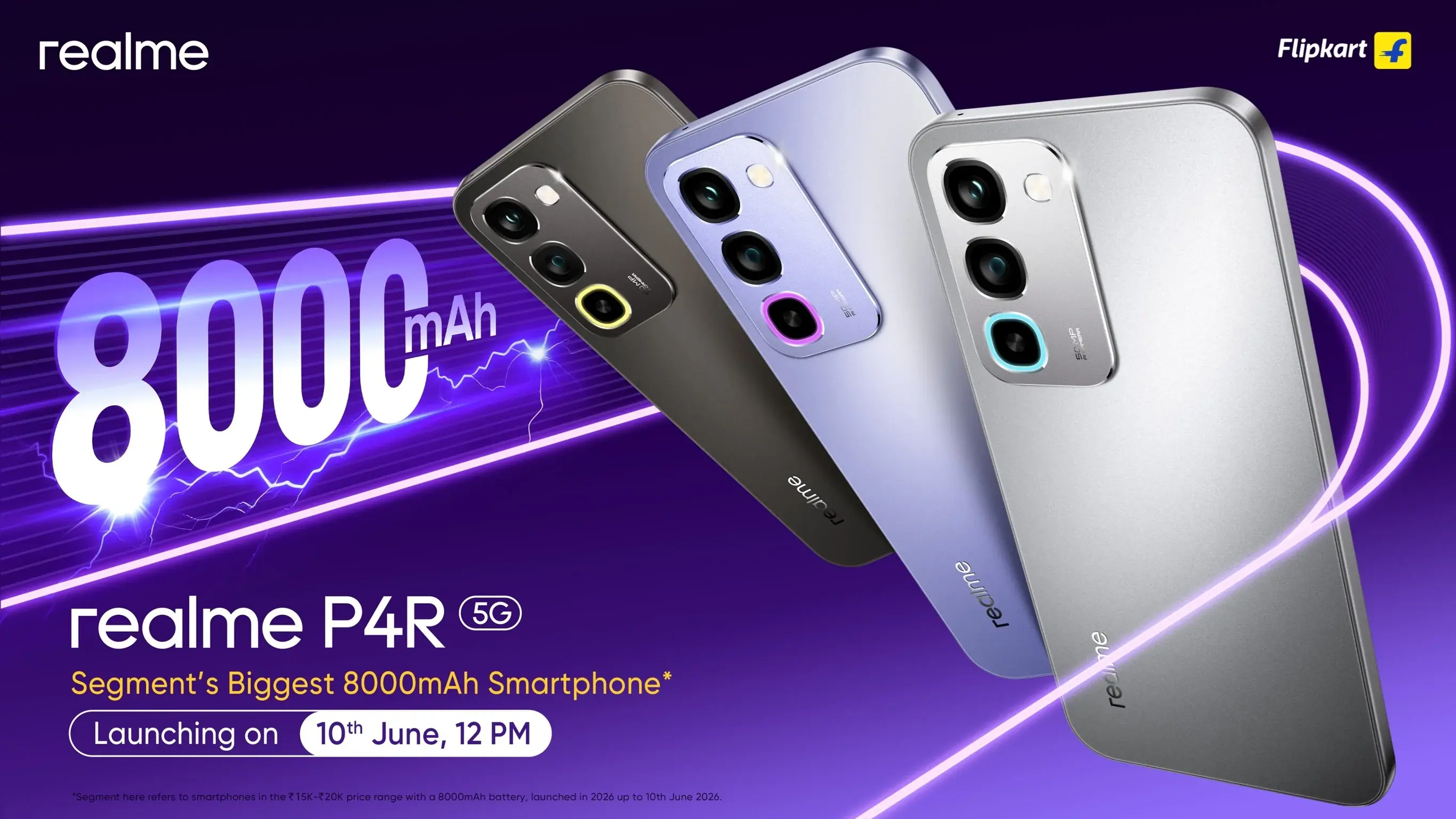 Realme P4R의 주요 사양, 디자인, 가격대, 출시일 공개