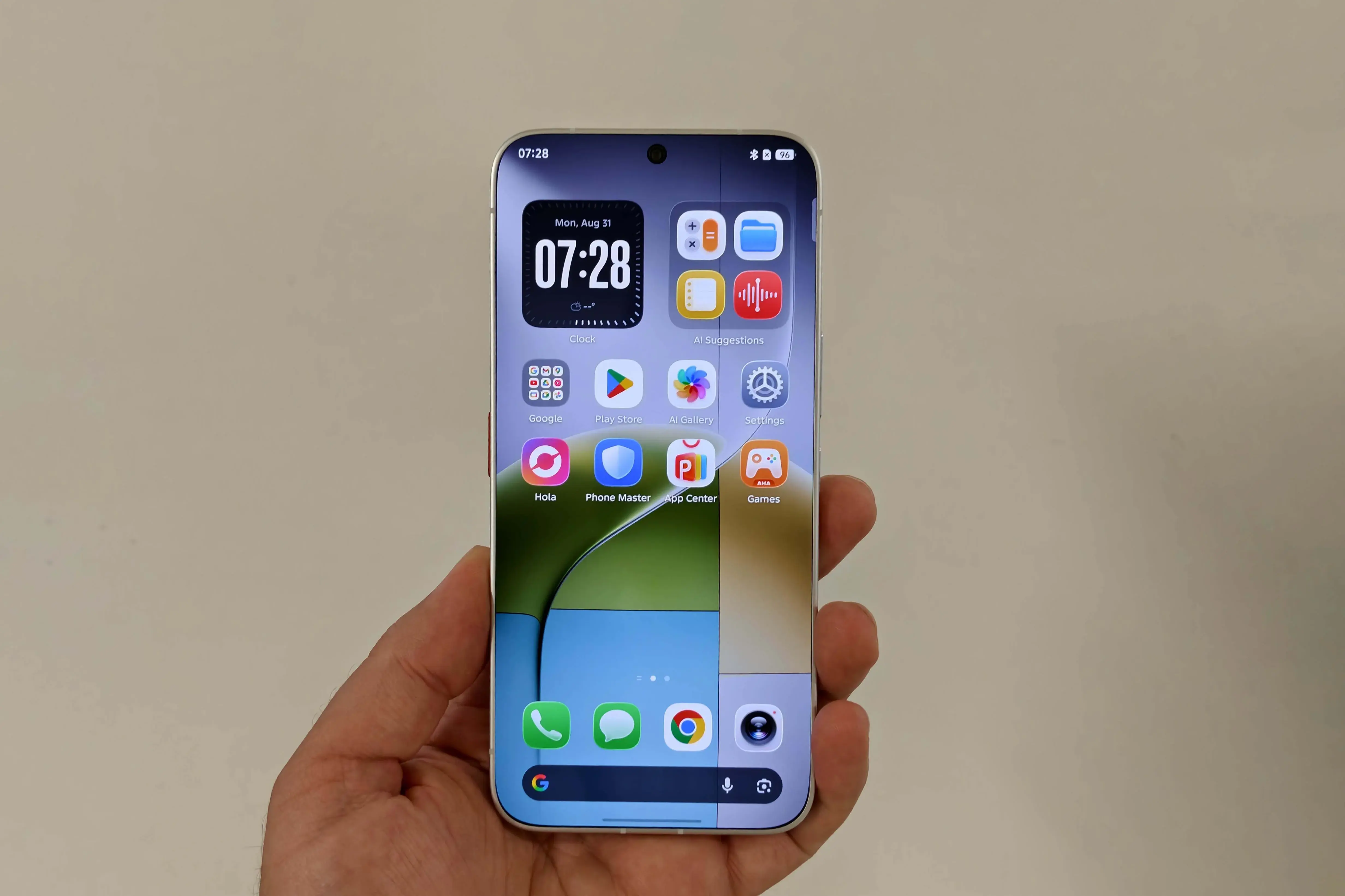 Concepto de teléfono sin bisel de Tecno: primer vistazo