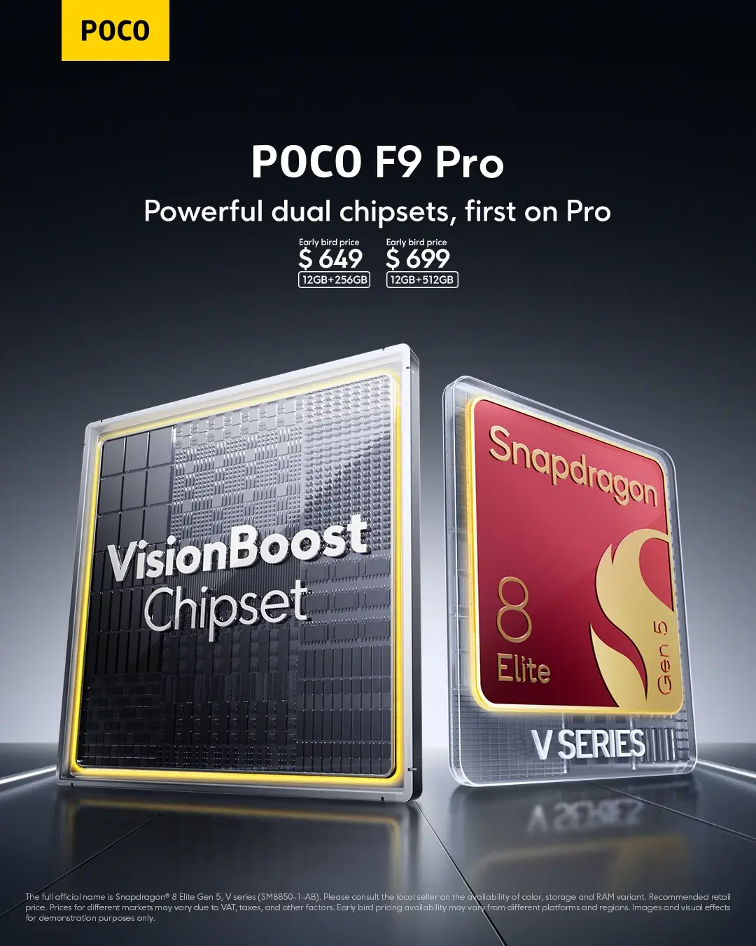 Poco F9 Pro mit SD 8 Elite Gen 5 V-Serie