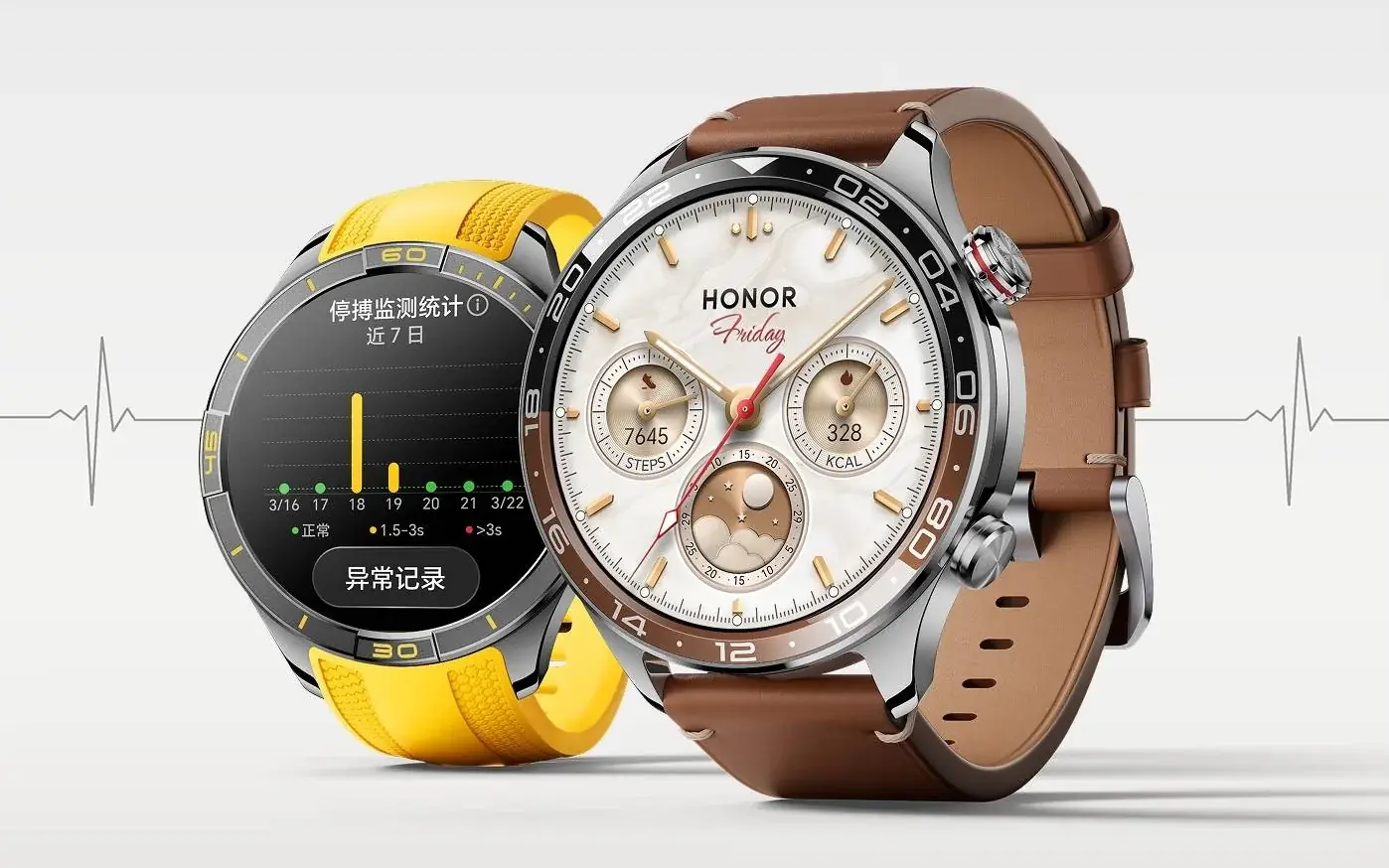 Honor Watch 6 Pro debütiert: 1,5-Zoll-Dual-Layer-OLED, HRV- und CGM-Tracking