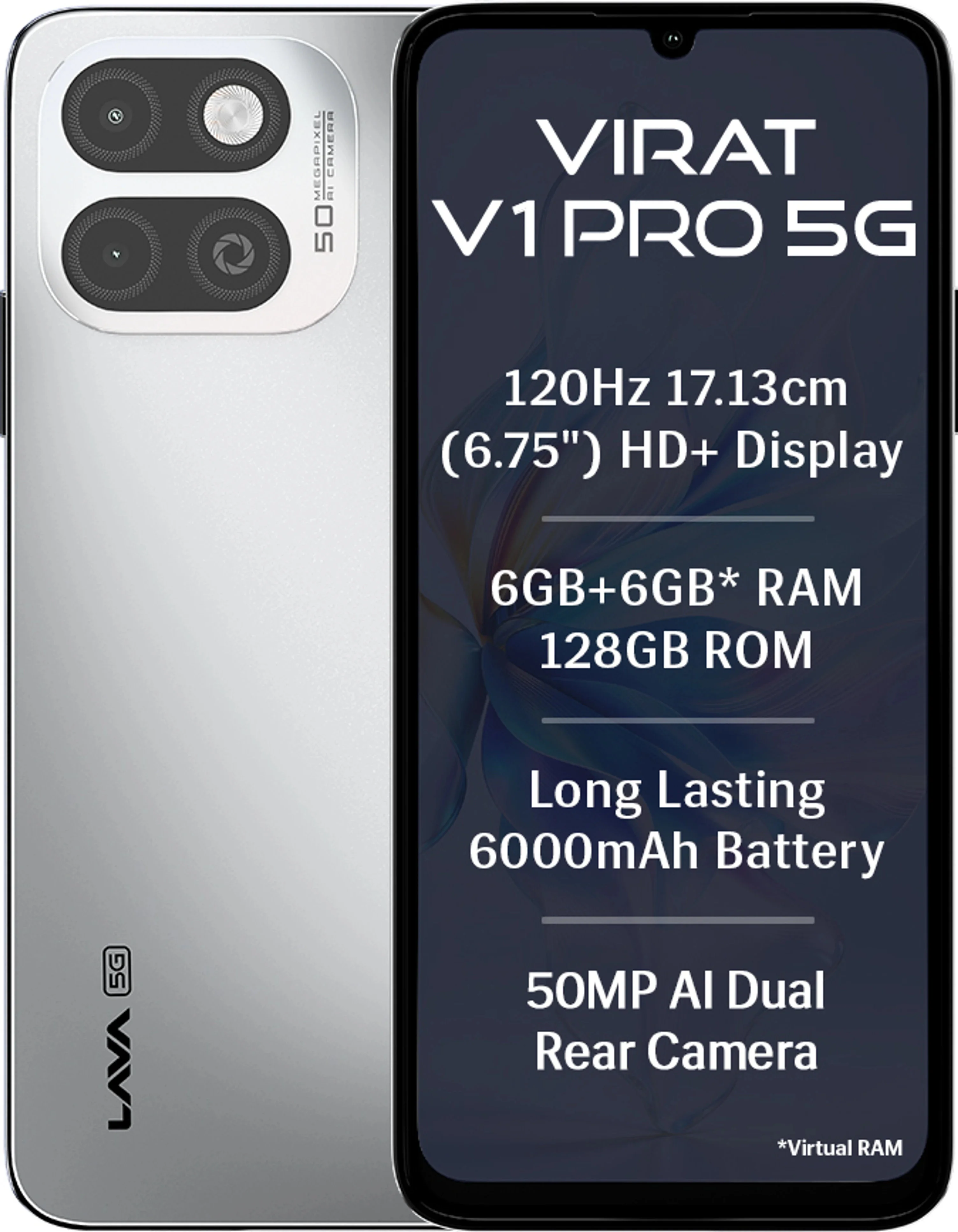 Маркетинговые изображения Lava Virat V1 Pro 5G