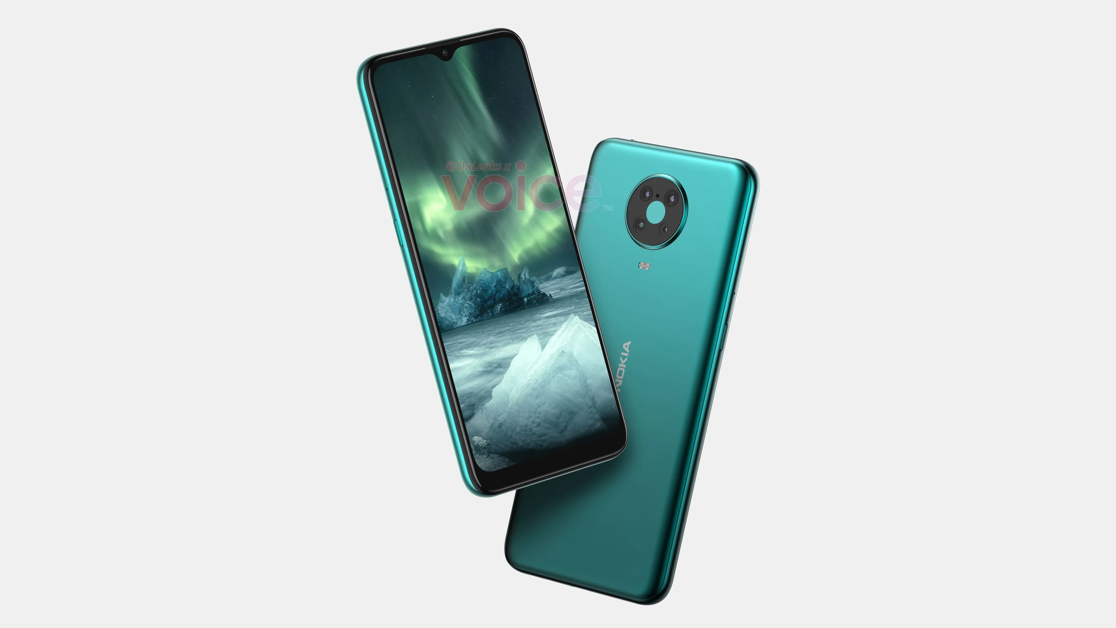 Los renders filtrados de Nokia 6.3 y 6.4 revelan cámaras cuádruples y pantallas con muescas