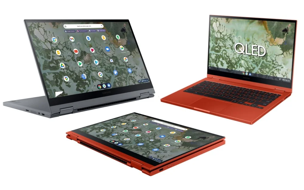 Samsung presenta Galaxy Chromebook 2, el primero con pantalla QLED