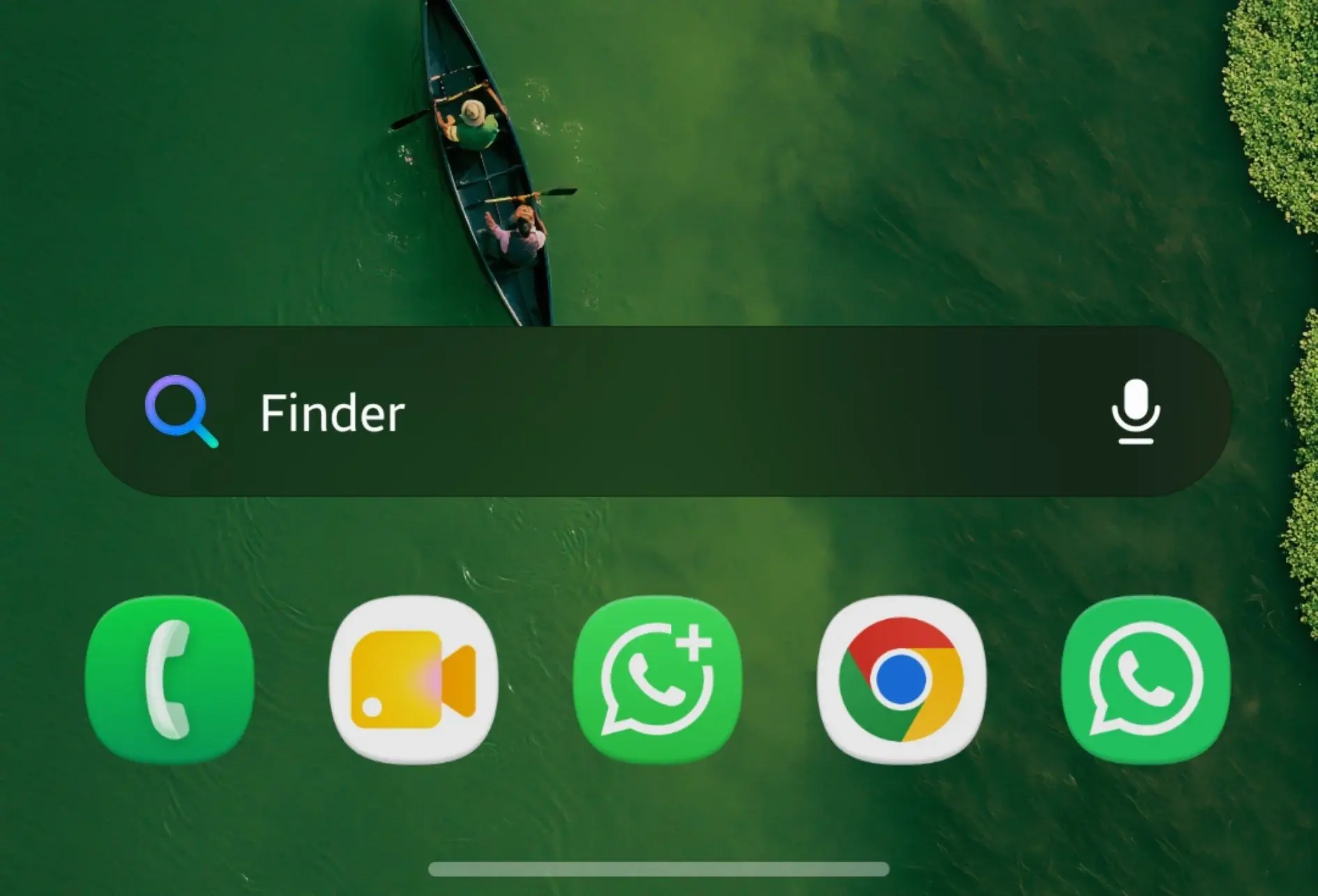خيارات Finder/Search الجديدة للشاشة الرئيسية