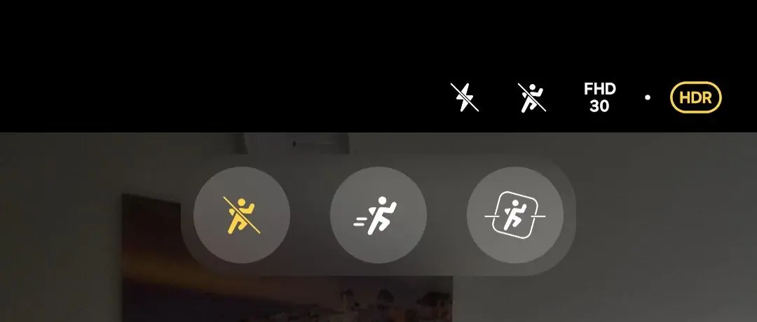 새로운 카메라 앱 UI