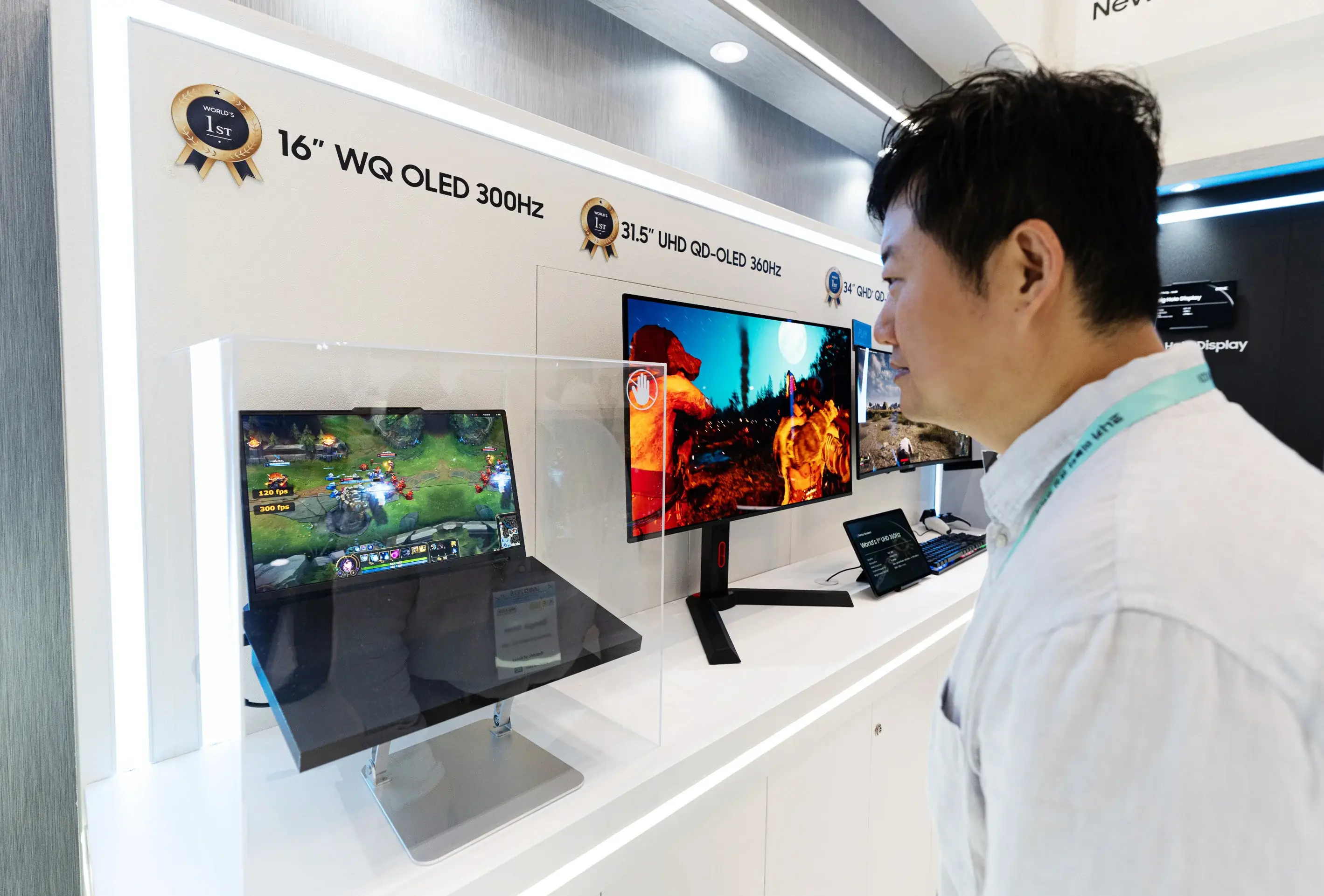 새로운 고주사율 OLED