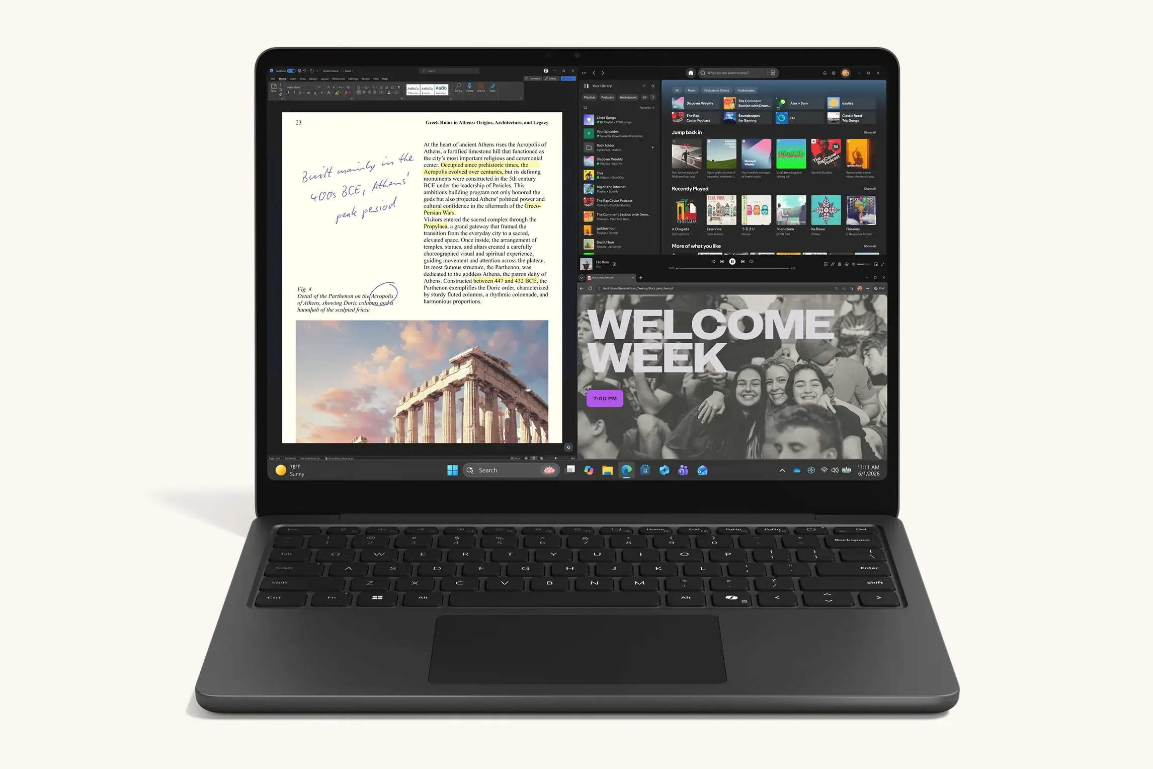 Microsoft Surface Laptop 13” en: Negro