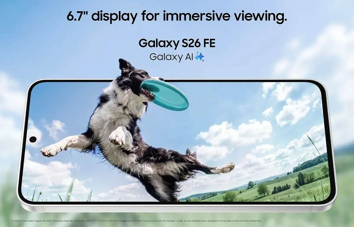 Samsung Galaxy S26 FE usa o chipset Exynos 2500 em todos os lugares