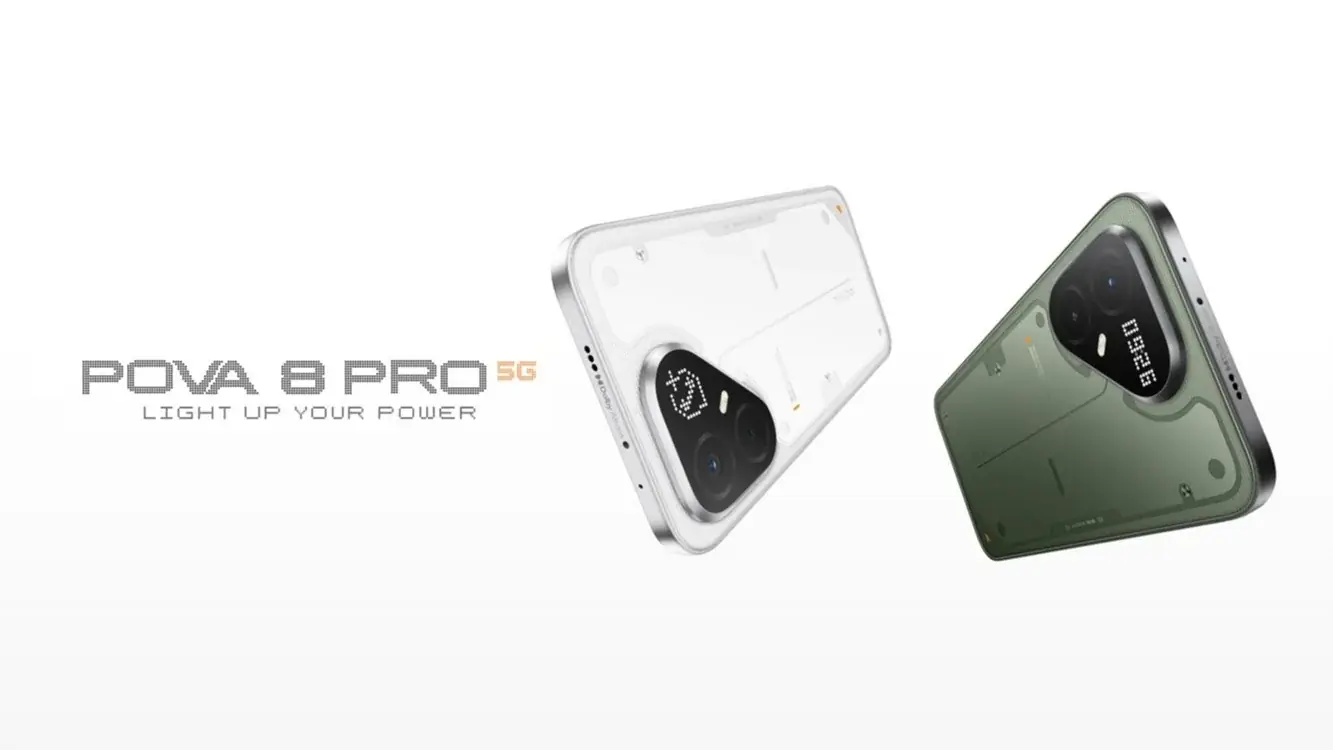 Tecno lanza Pova8Pro con pantalla Alive Matrix, chip gráfico P1 y soporte para juegos de 144FPS