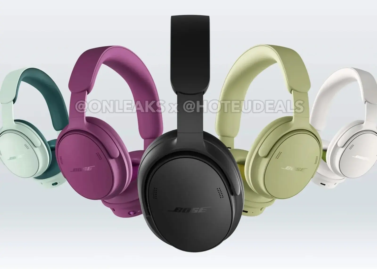 Bose QuietComfort 第 2 世代レンダリング リーク: 新しいデザインとカラー オプションが公開