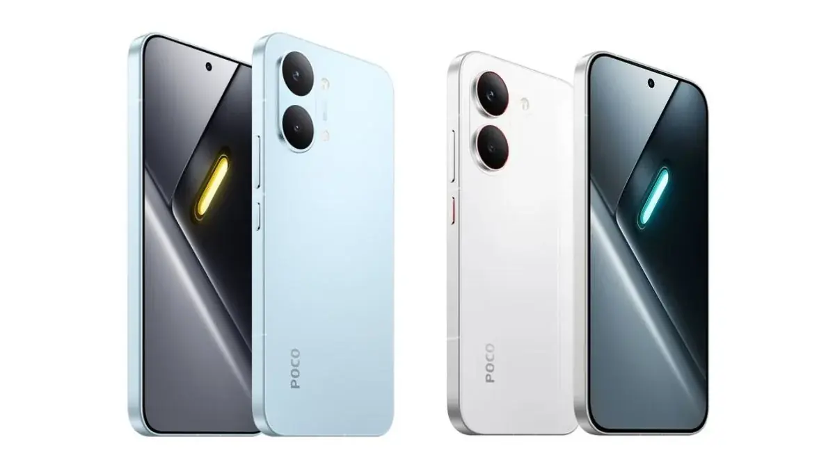 Novas renderizações vazadas revelam designs do Poco X8 Pro e X8 Pro Max