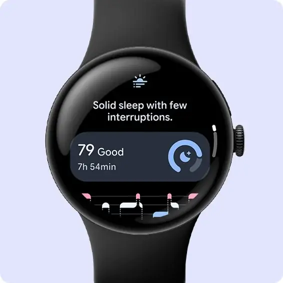 Google Pixel Watch 5: śledzenie tętna i snu