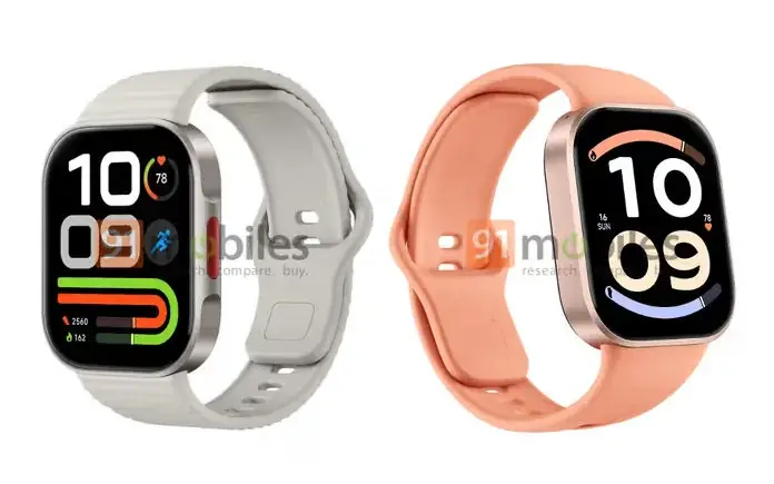 Une fuite révèle les Redmi Watch 6 Active et Lite : spécifications complètes, images et prix