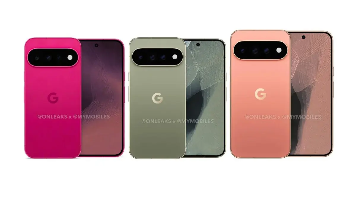 I design trapelati espongono tutte le colorazioni della prossima serie Pixel 11