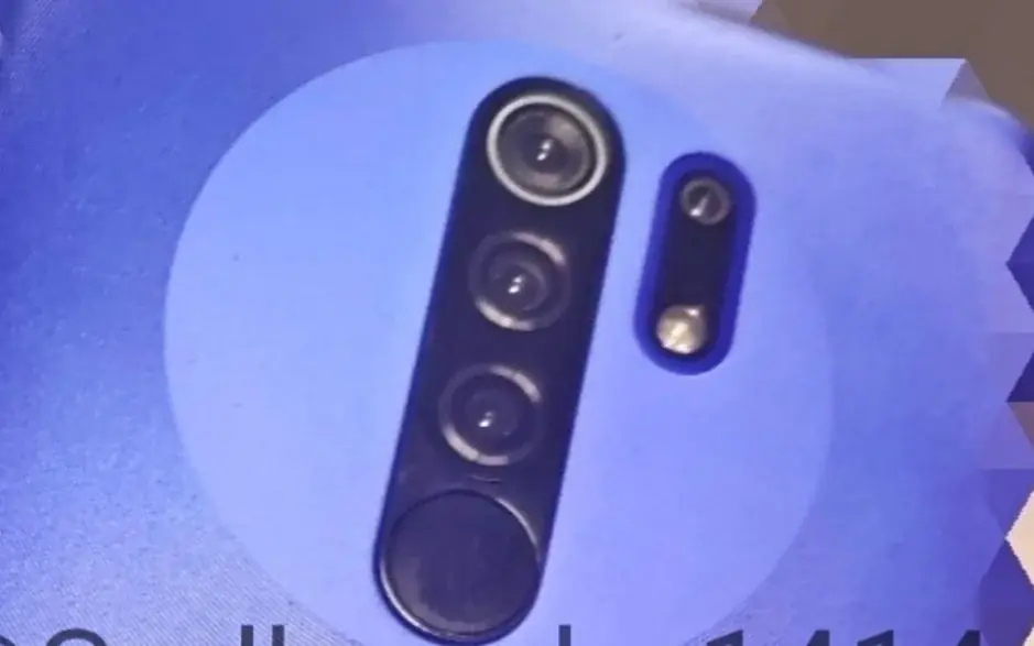 유출된 라이브 이미지로 Redmi 9의 쿼드 카메라 설정 공개