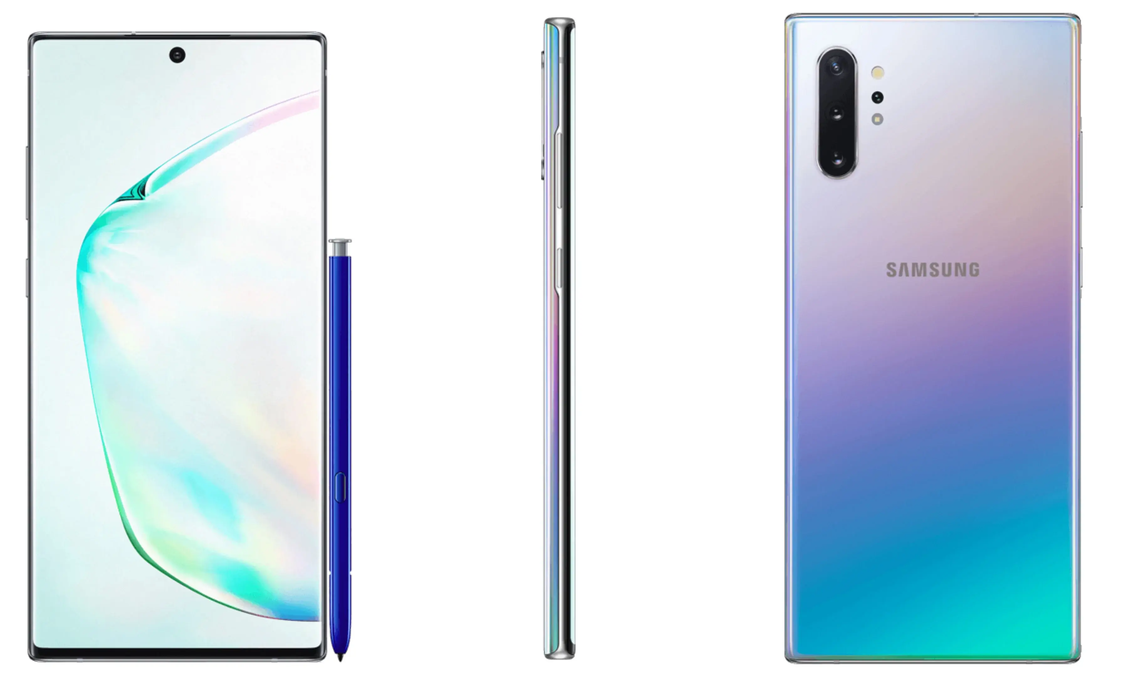 流出したプレスレンダリングでSamsung Galaxy Note10およびNote10+のグラデーション仕上げが明らかに