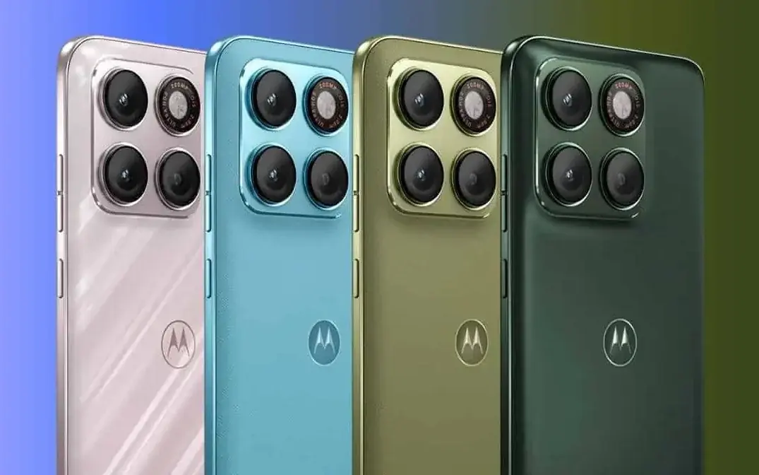 유출된 렌더링에서 Motorola Edge 70 Neo의 4가지 색상 옵션이 공개되었습니다.