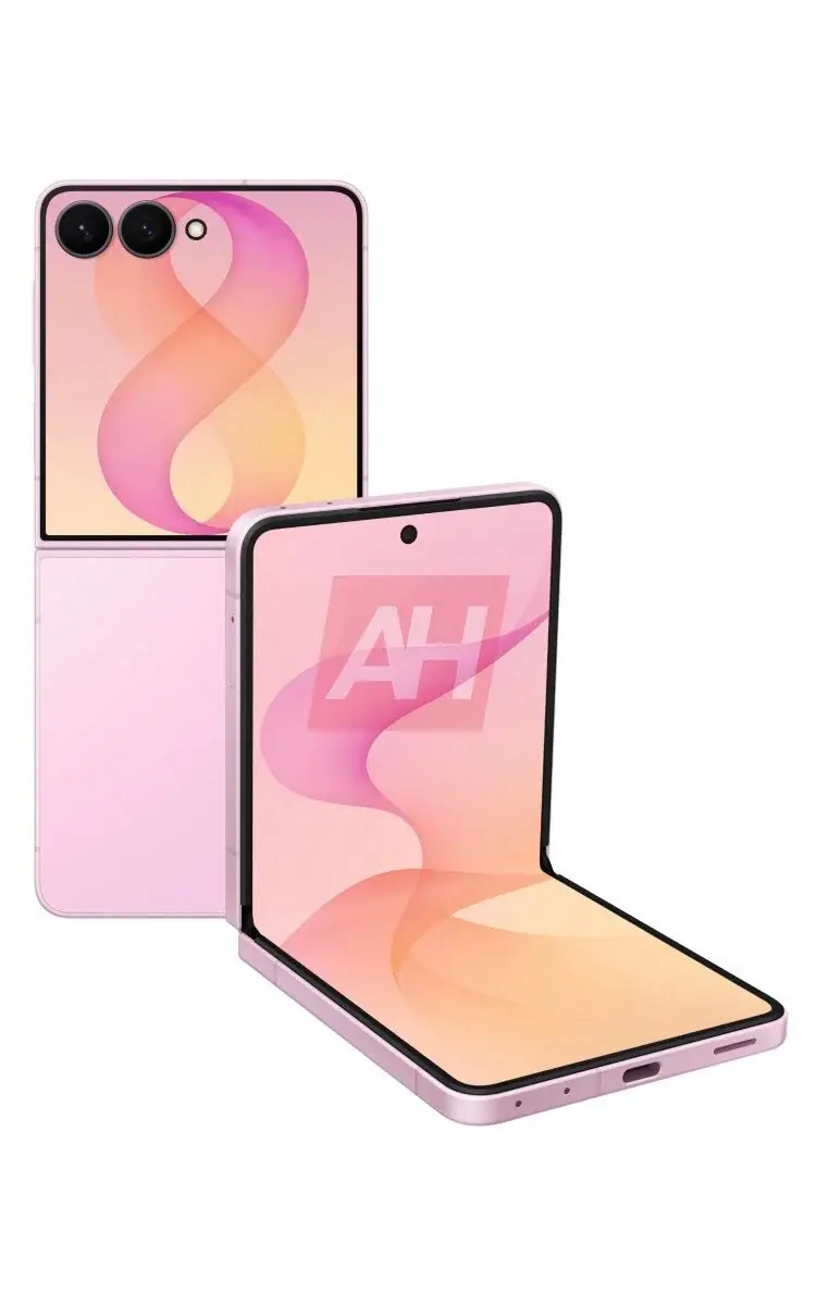 Samsung Galaxy Z Flip8 lekket gjengivelser