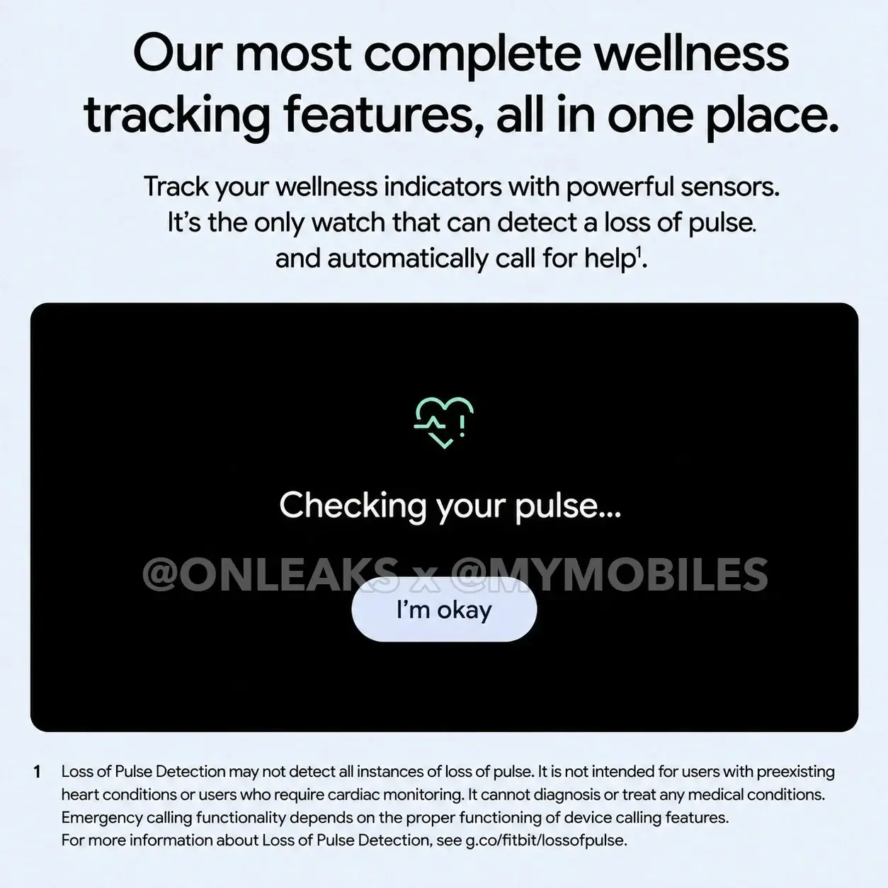 Google Pixel Watch 5 lekte marketingmateriaal