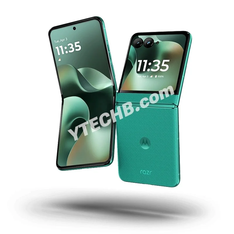 Motorola Razr 70 em Pantone Sporting Verde