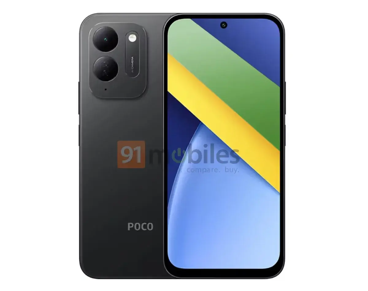 Poco C95 Proのスペックとレンダリングのリーク