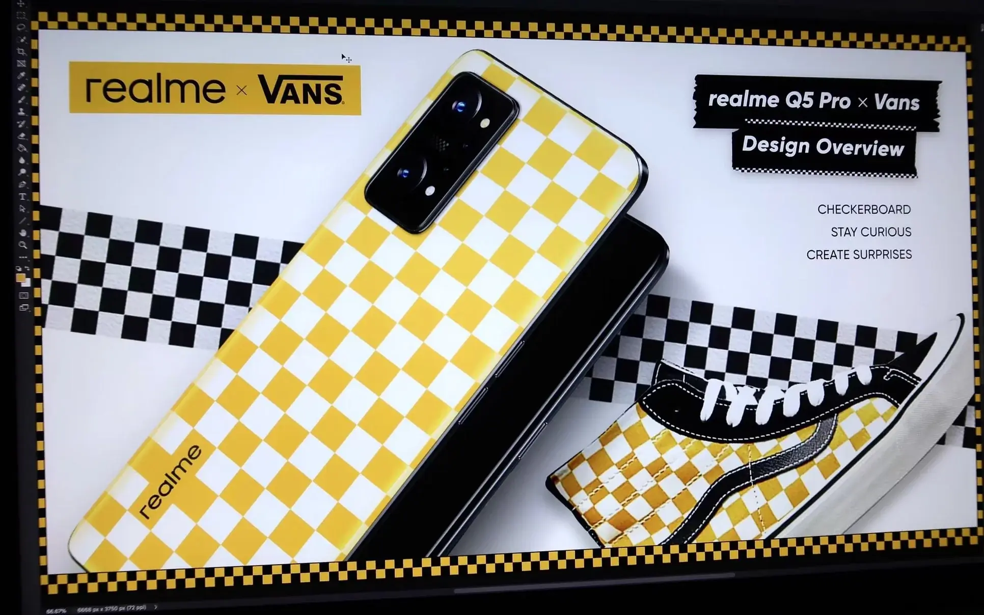 Realme Q5がQ5 Pro x Vans Editionのリークとして高速充電でからかわれる