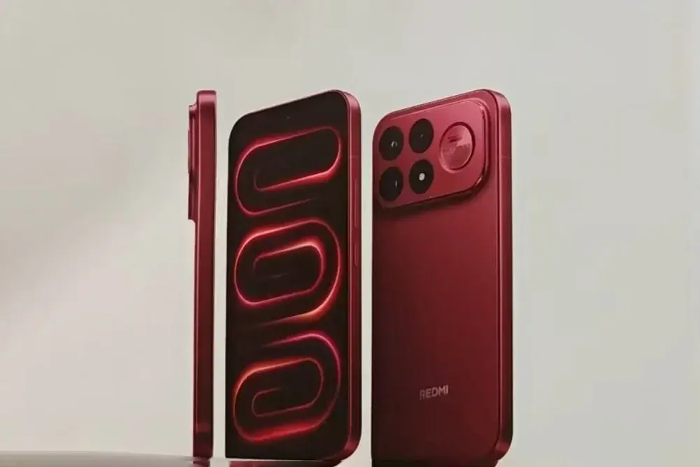 Redmi K100 Pro, 눈에 띄는 생생한 레드 색상 유출
