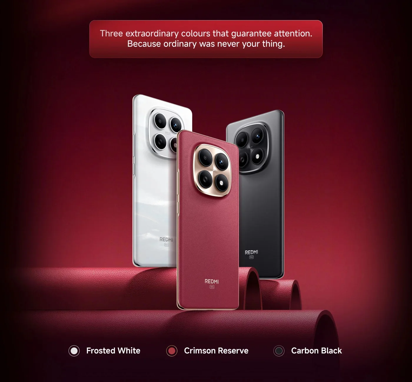 Opciones de color del Xiaomi Redmi Note 15 Edición Especial