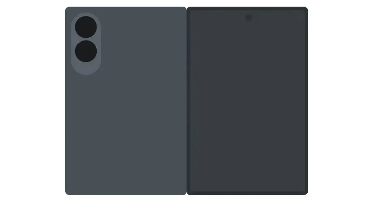 Imagem vazada do Samsung Galaxy Z Fold8