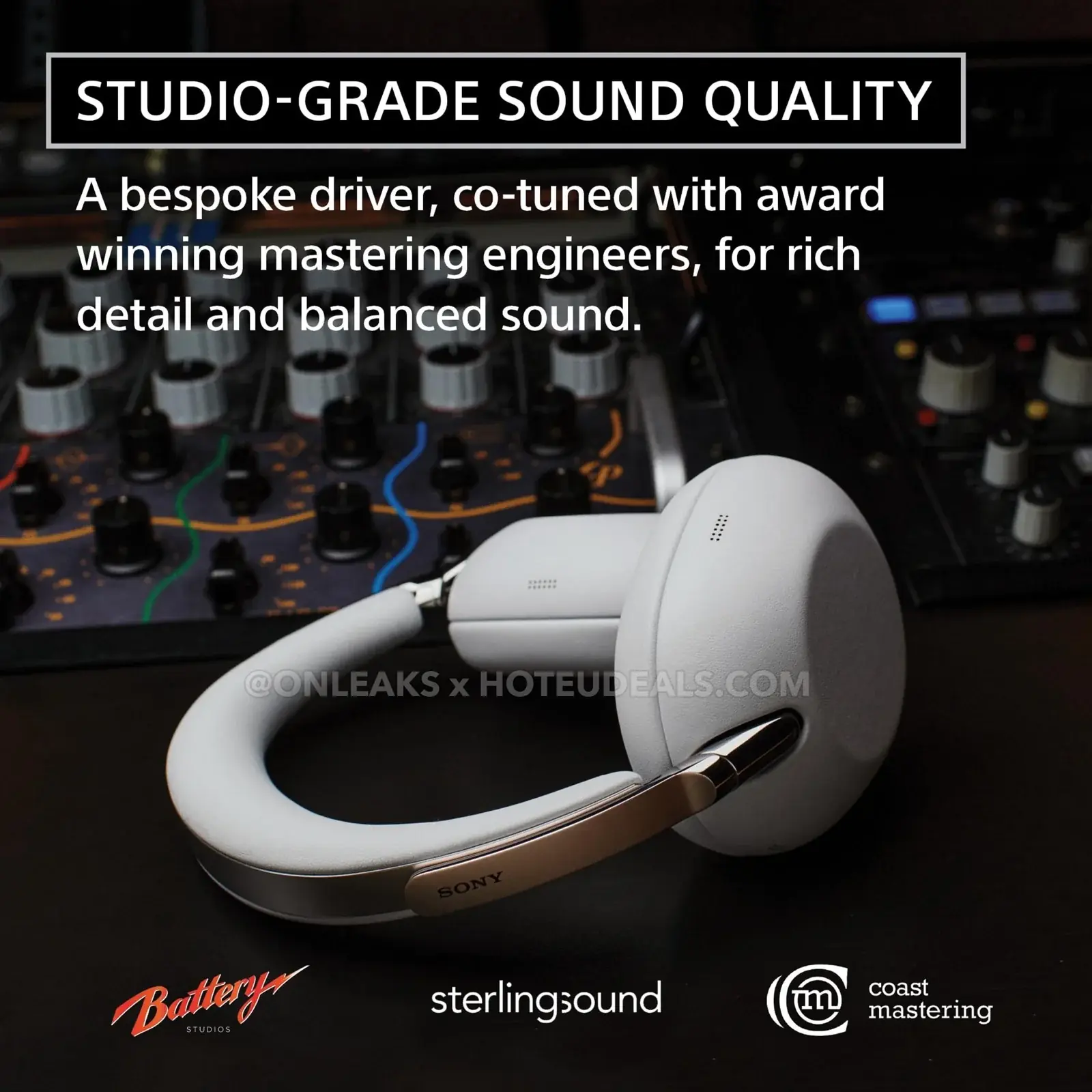 Sony WH-1000X Le specifiche principali di ColleXion