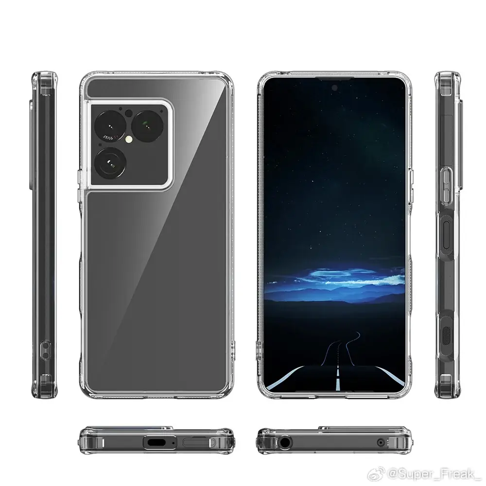 Rendering della custodia del Sony Xperia 1 VIII
