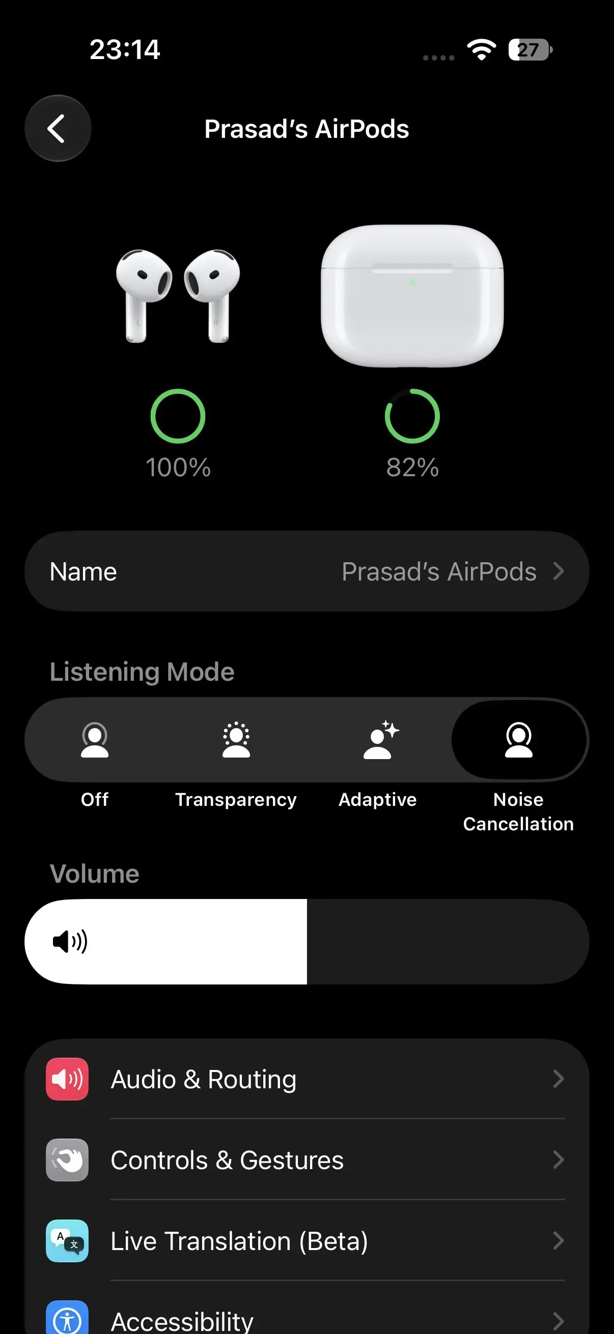 Configuración de los AirPods