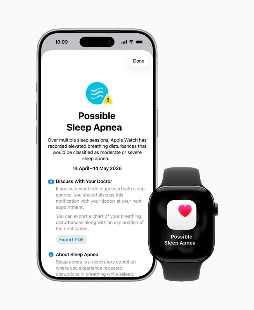 Die Schlafapnoe-Benachrichtigungen und Hörtestfunktionen von Apple sind jetzt in Indien verfügbar Die Schlafapnoe-Benachrichtigungen und Hörtestfunktionen von Apple sind jetzt in Indien verfügbar
