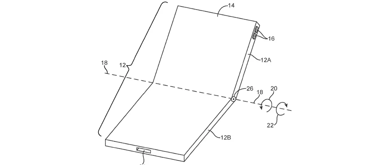 Appleの最新の折り畳み式ディスプレイ特許で複数の興味深いデザインが明らかに